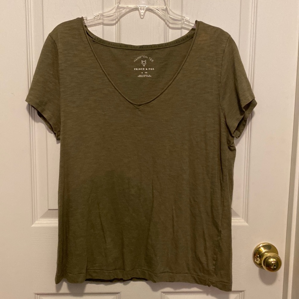 Prince & Fox - Short Sleeve Shirt - Army Green - XL